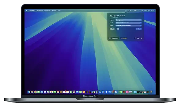Logwise Screenshot - Zeiterfassung für YouTrack und Jira auf macOS